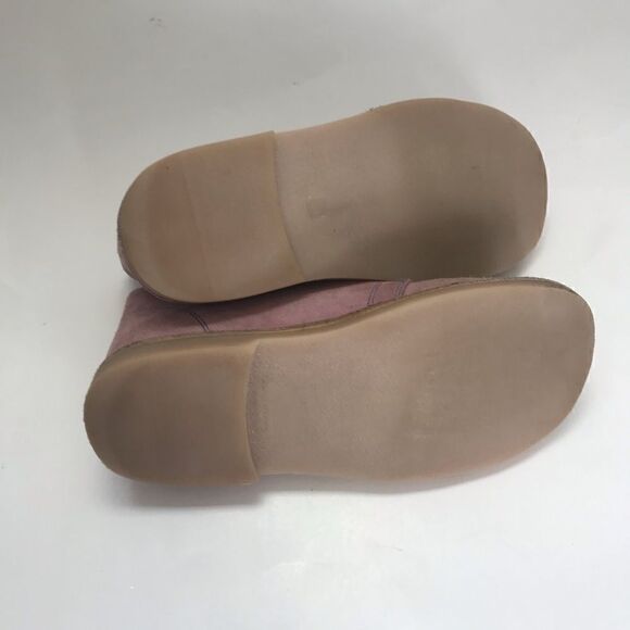 Mini Boden pink suede leather lace up boots - Picture 5 of 10